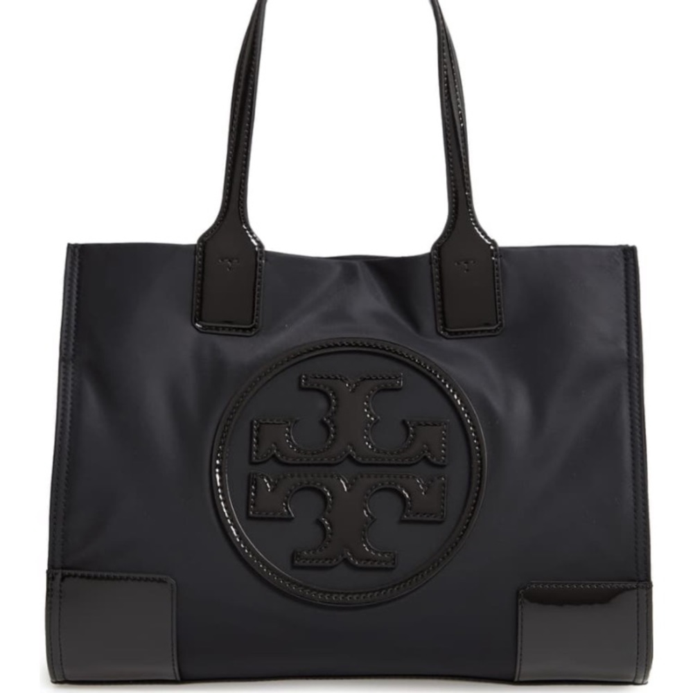 Tory Burch Mini Ella Patent Nylon Tote